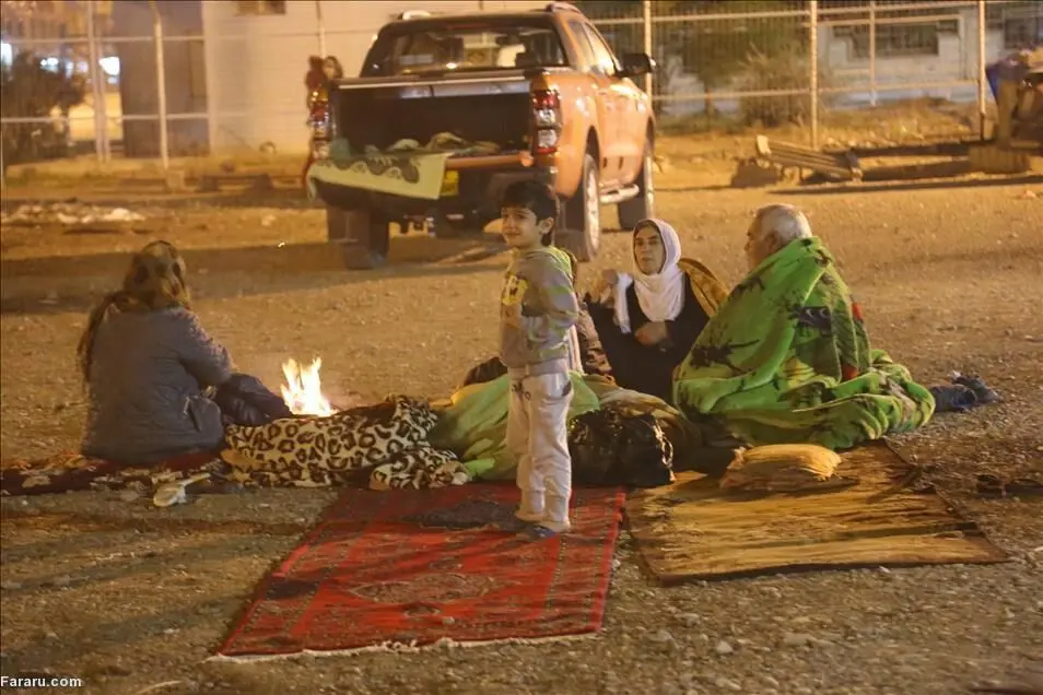 (تصاویر) خسارت زلزله در حلبچه عراق