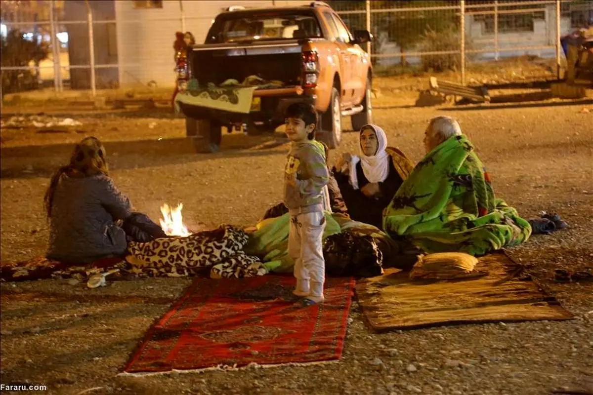 (تصاویر) خسارت زلزله در حلبچه عراق