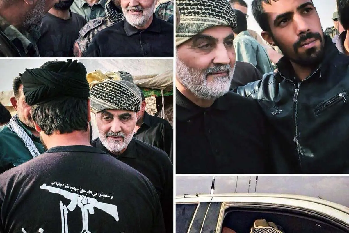 تصویری تازه از سردار سلیمانی در سوریه