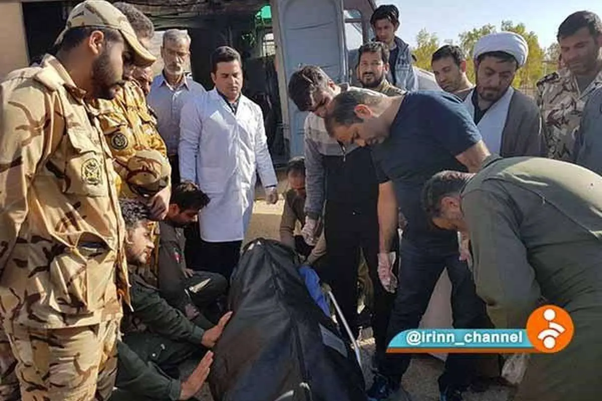 (تصویر) درگذشت یکی از نیروهای هوانیروز هنگام امدادرسانی