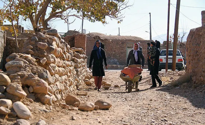 (تصاویر) خسارات زلزله در روستای‌های کرمان