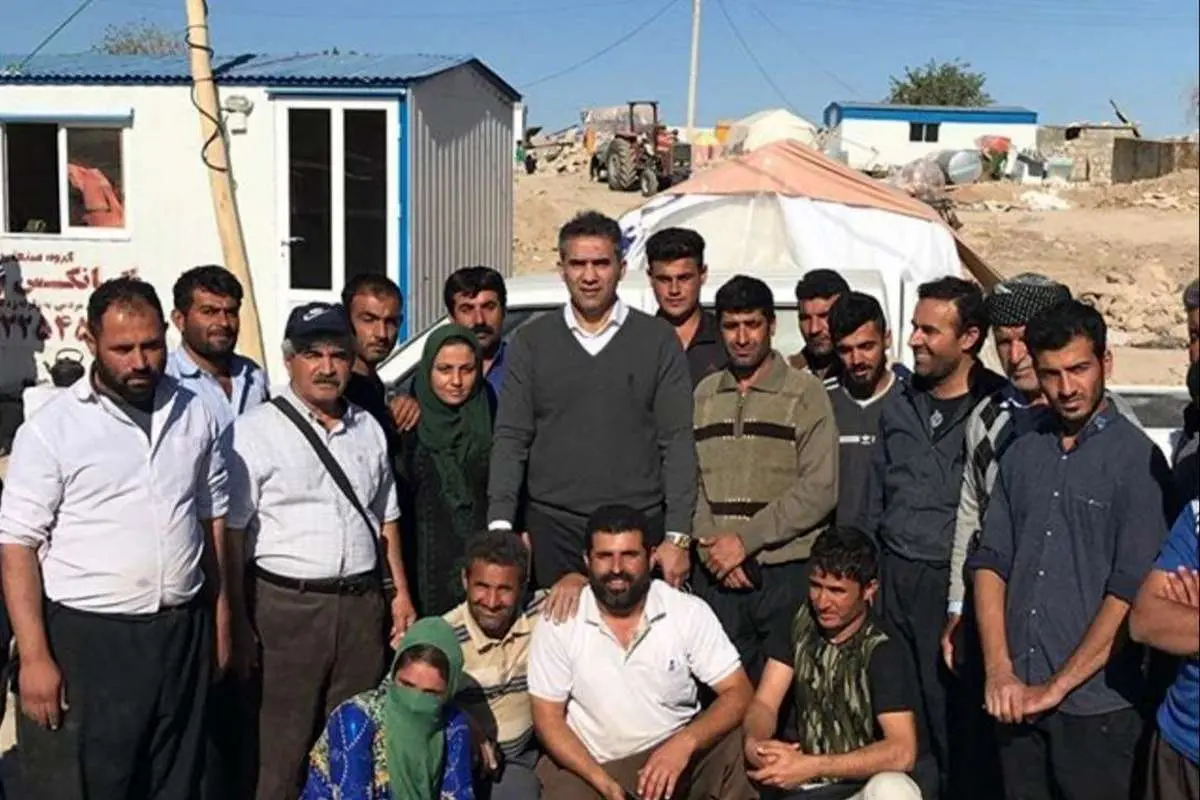 (تصویر) احمد عابدزاده در کرمانشاه