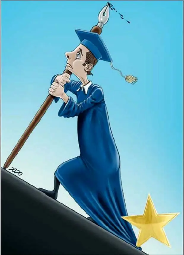 (عکس) اینم دانشجوی ستاره‌دار!