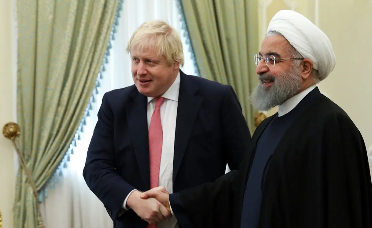 (تصاویر) دیدار وزیر خارجه انگلیس با روحانی