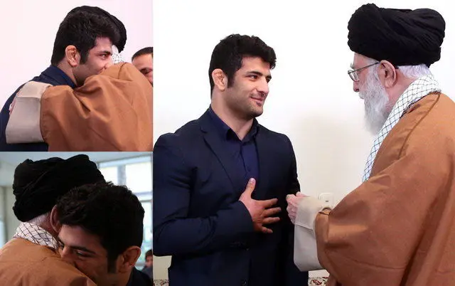 رهبر انقلاب به علیرضا کریمی: احساس عزت کردم