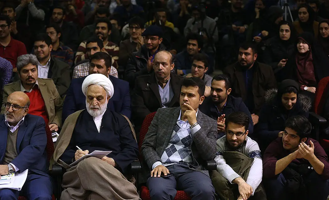 (تصاویر) نشست محسنی اژه‌ای در دانشگاه شریف