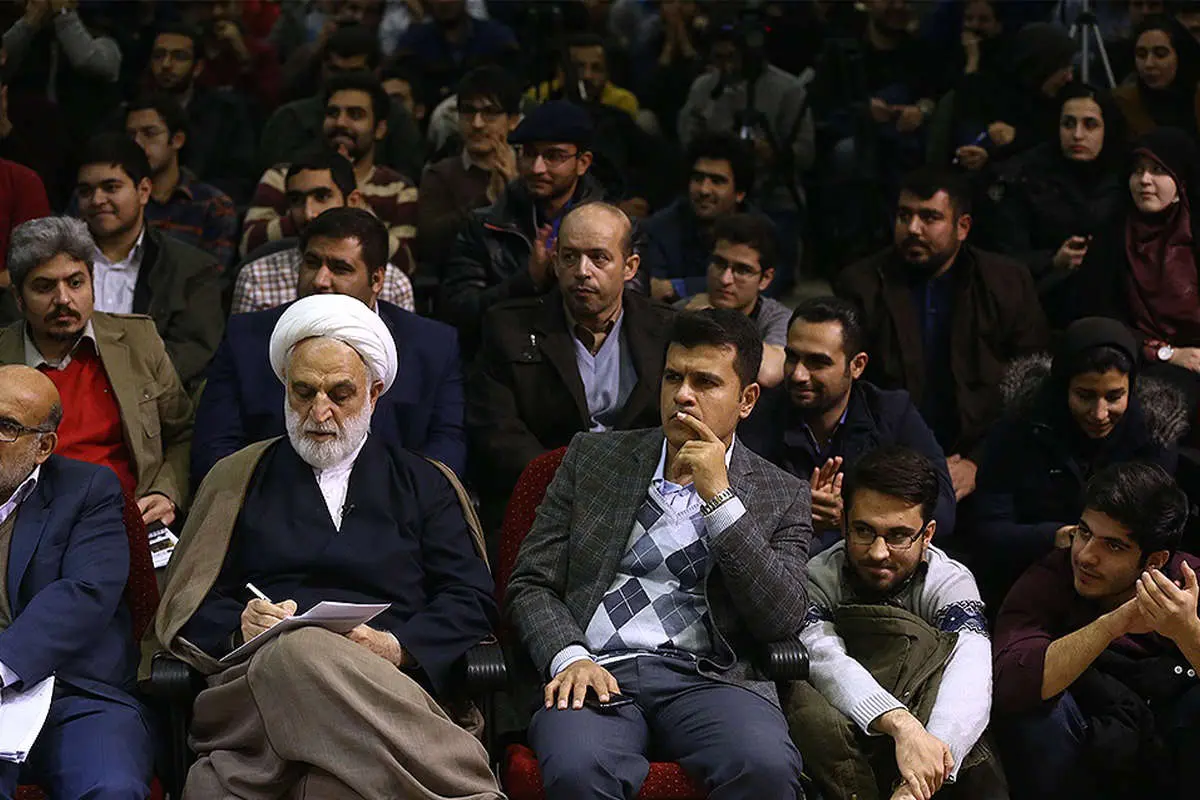 (تصاویر) نشست محسنی اژهای در دانشگاه شریف