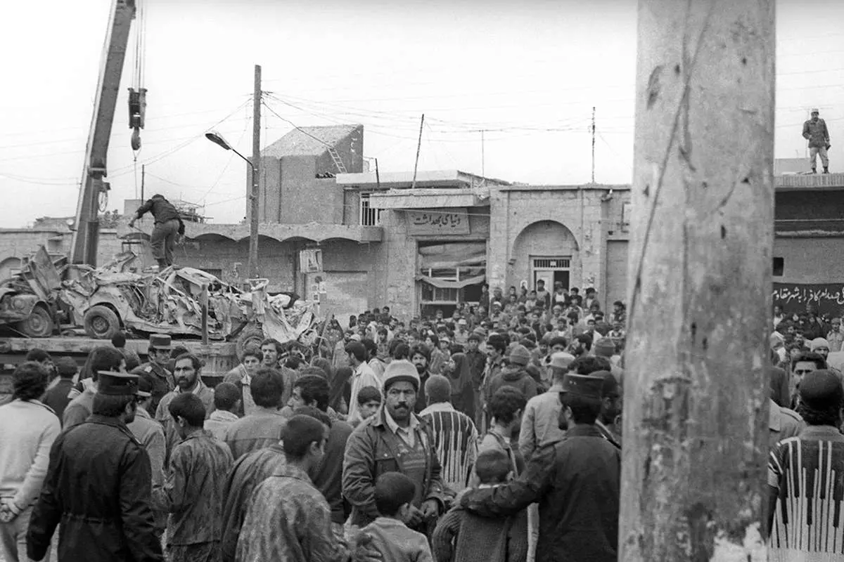 (تصاویر) سالروز حمله موشکی به مسجد سلیمان