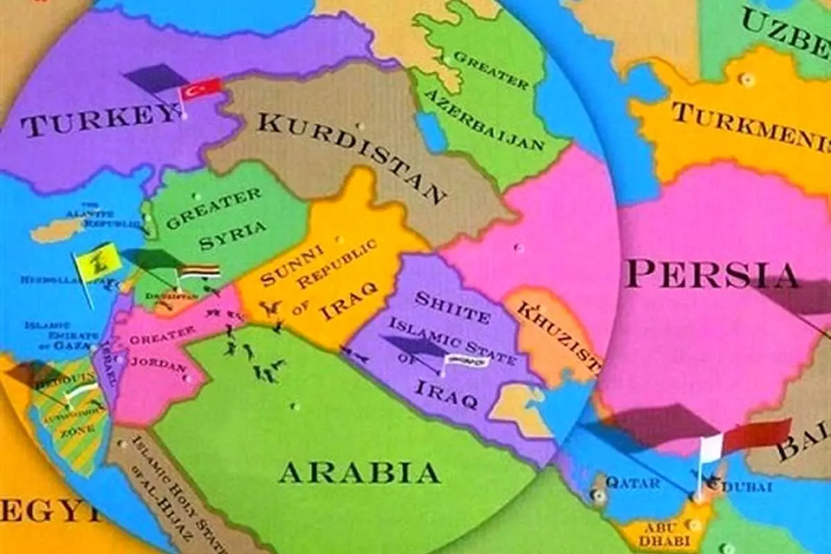 فاکسنیوز: نقشه خاورمیانه را تغییر دهید