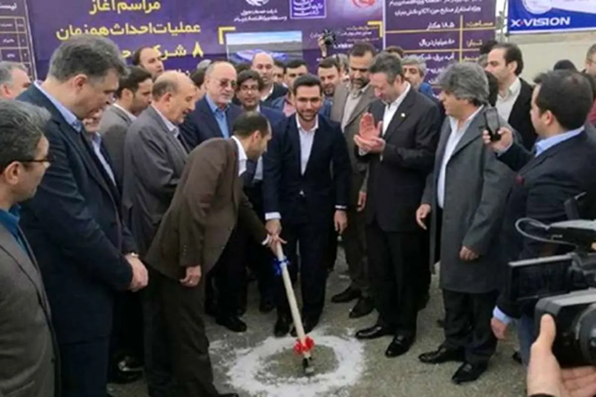 آغاز ساخت کارخانه تولید لوازم خانگی مادیران با حضور وزیر ارتباطات
