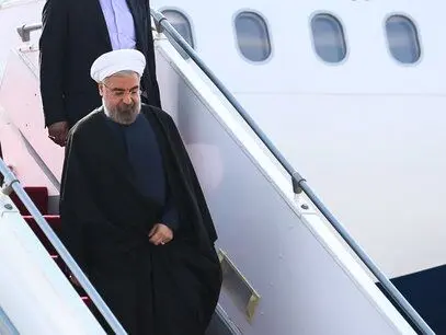 روحانی به ترکیه رفت