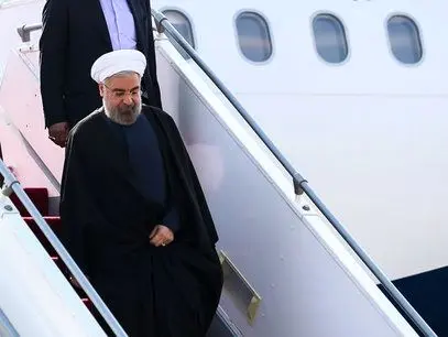 روحانی به ترکیه رفت