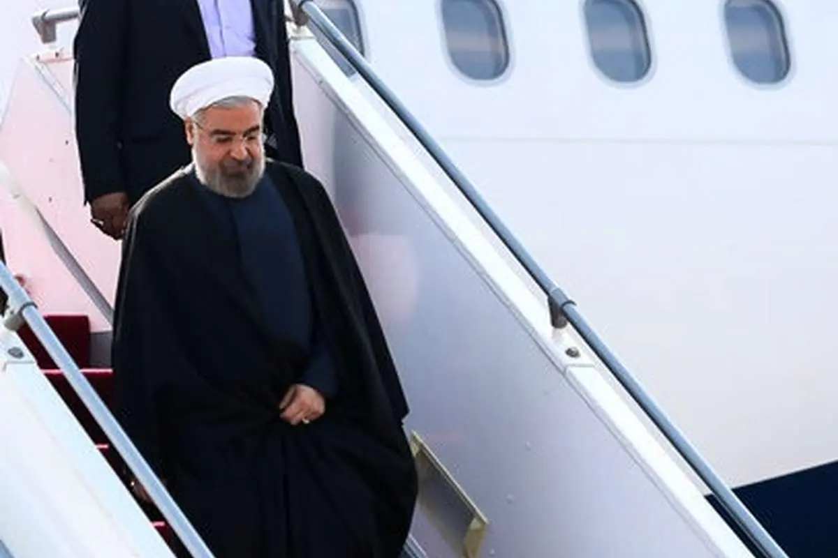 روحانی به ترکیه رفت