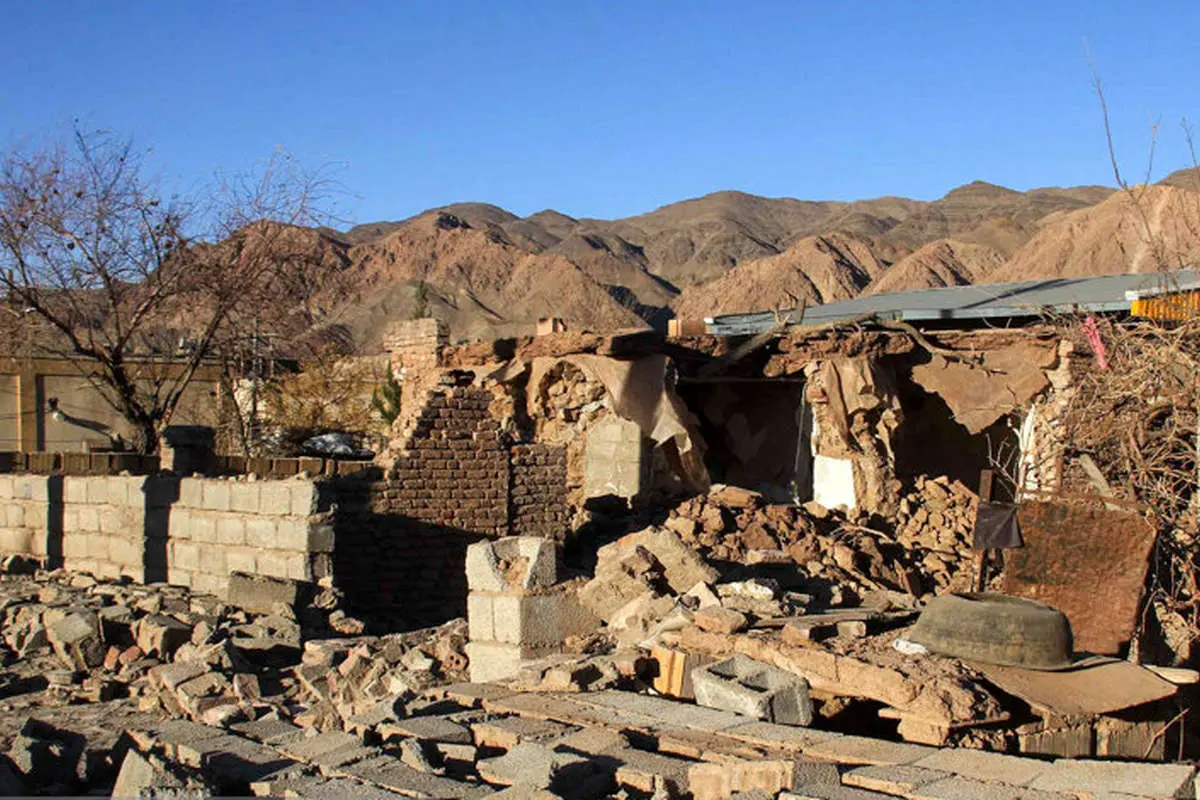 (تصاویر) روستاهای زلزلهزده کرمان