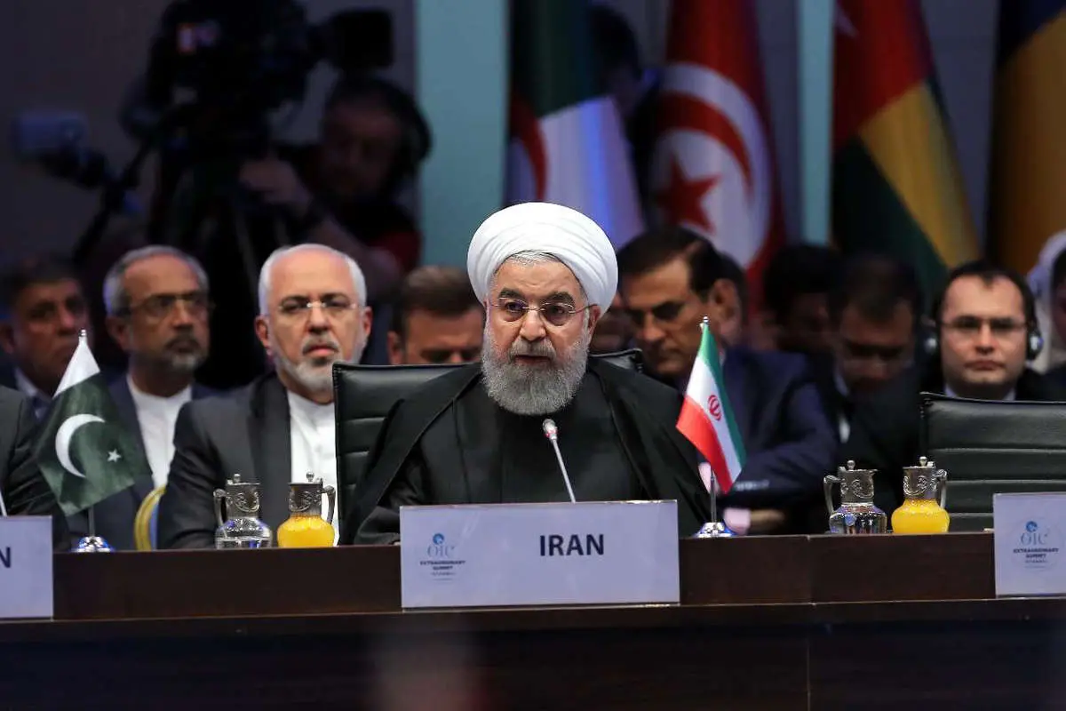 (تصاویر) روحانی در اجلاس سازمان همکاری اسلامی