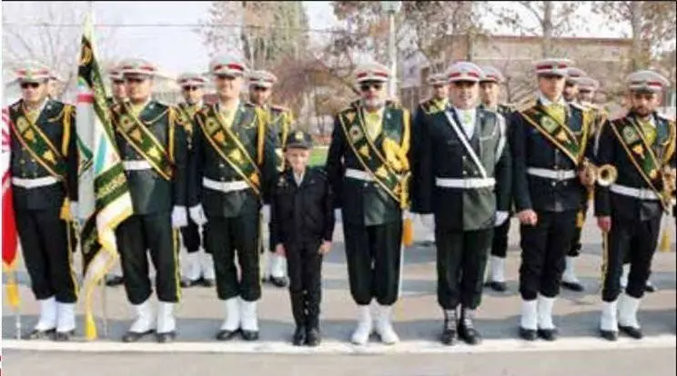 یونیفرم مهربانی بر قامت علی کوچولو