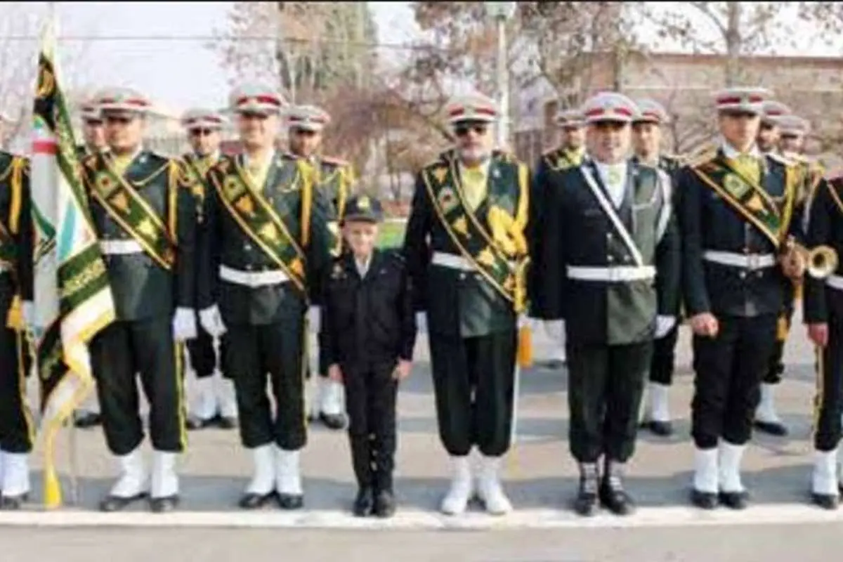 یونیفرم مهربانی بر قامت علی کوچولو