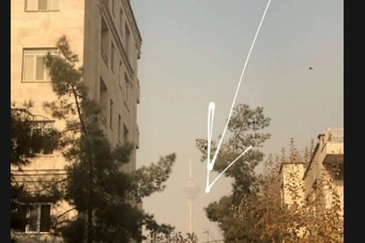 تصویر رامبد جوان از آلودگی هوای تهران