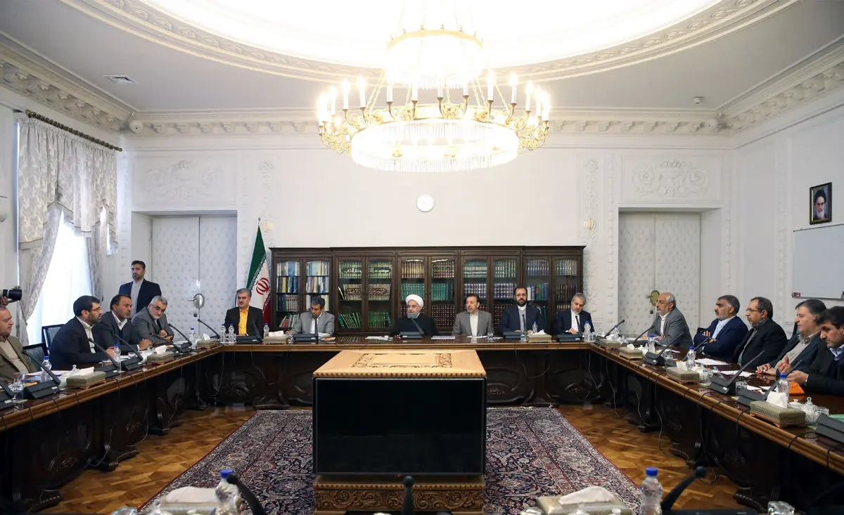 (تصاویر) جلسه روسای کمسیونهای مجلس با روحانی