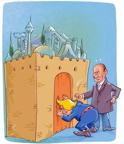 تذکر پوتین به ترامپ: فضولی ممنوع!