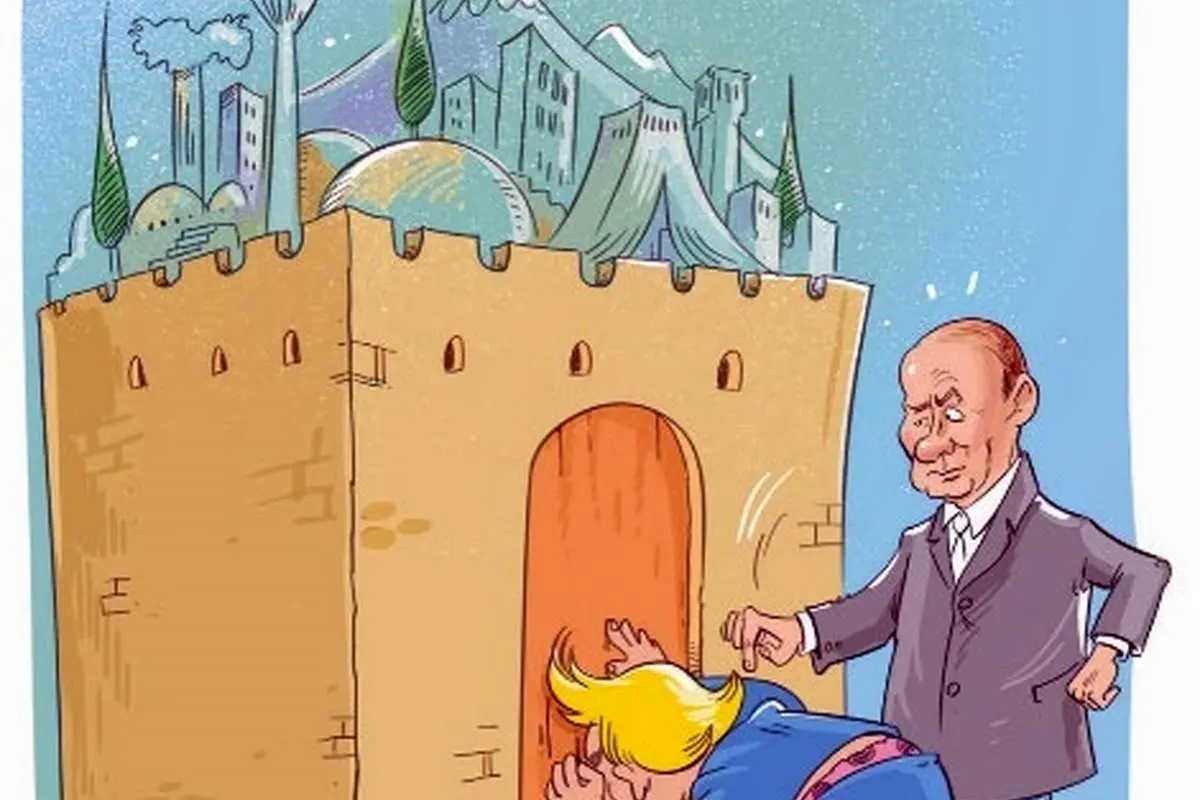 تذکر پوتین به ترامپ: فضولی ممنوع!