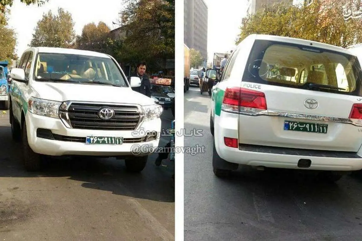 ماشین پلیسهای جدید نیروی انتظامی