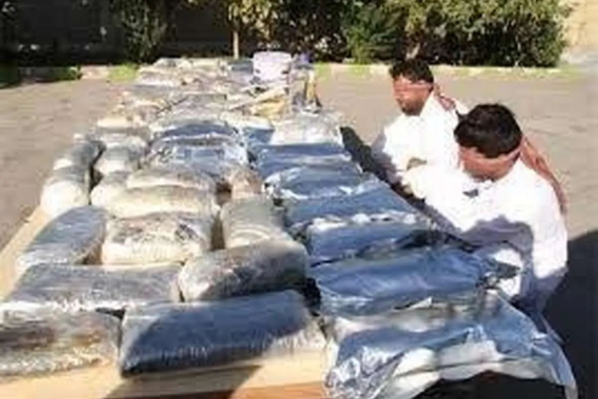 کشف بیش از ۳۸ تن مواد مخدر در خراسانجنوبی