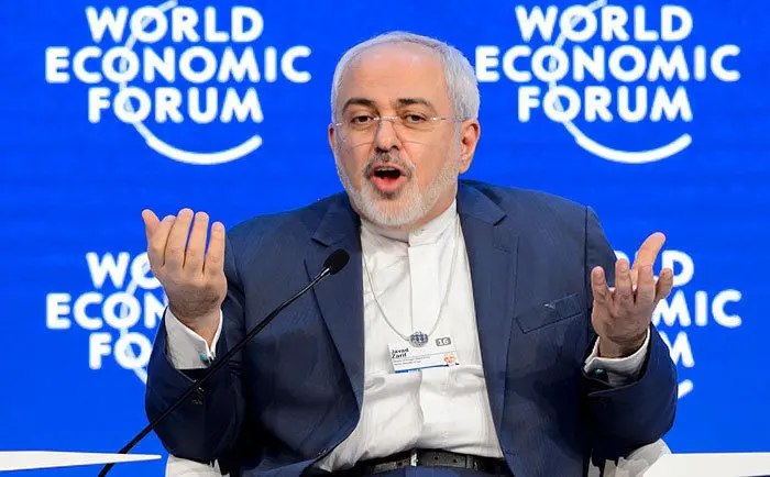 جای خالی ظریف در داووس
