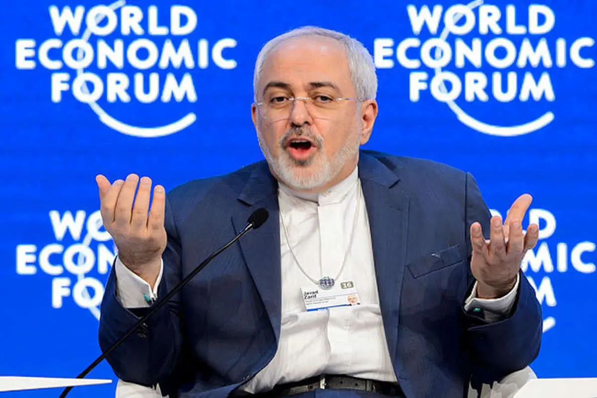 جای خالی ظریف در داووس