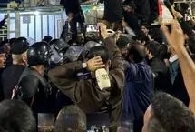 حمله معترضان عراقی به کنسولگری کویت در بصره