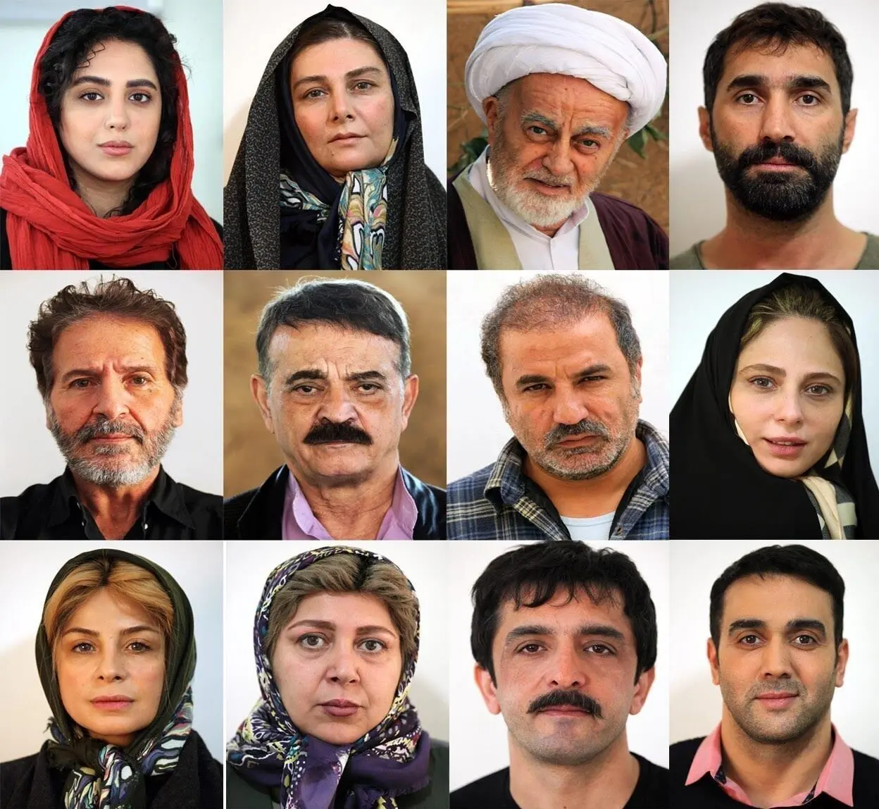 (تصاویر) گریم متفاوت بازیگران در فیلم جدید لطیفی