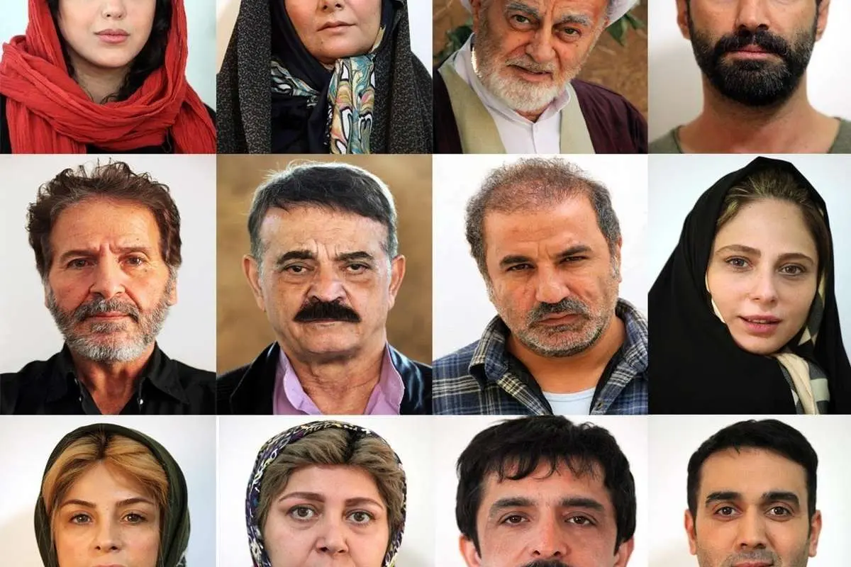 (تصاویر) گریم متفاوت بازیگران در فیلم جدید لطیفی