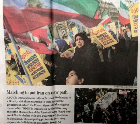 تصاویر جعلیِ باکیفیت از اعتراض‌های اخیر ایران!