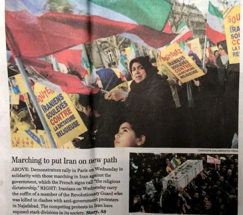 تصاویر جعلیِ باکیفیت از اعتراض‌های اخیر ایران!