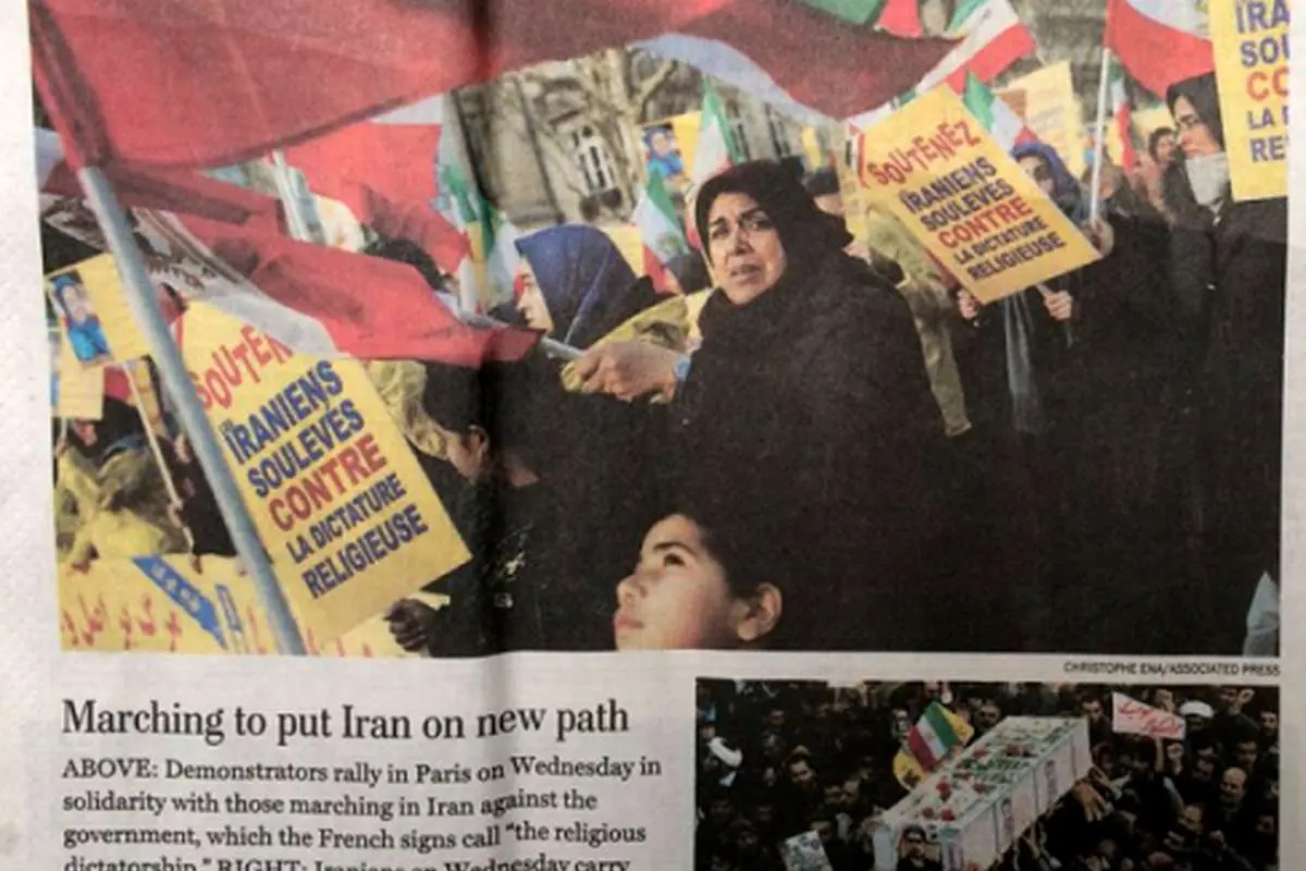 تصاویر جعلیِ باکیفیت از اعتراضهای اخیر ایران!