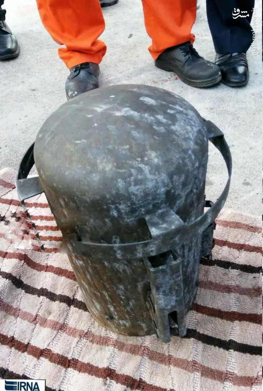 تصویری از جعبه سیاه نفتکش سوخته سانچی