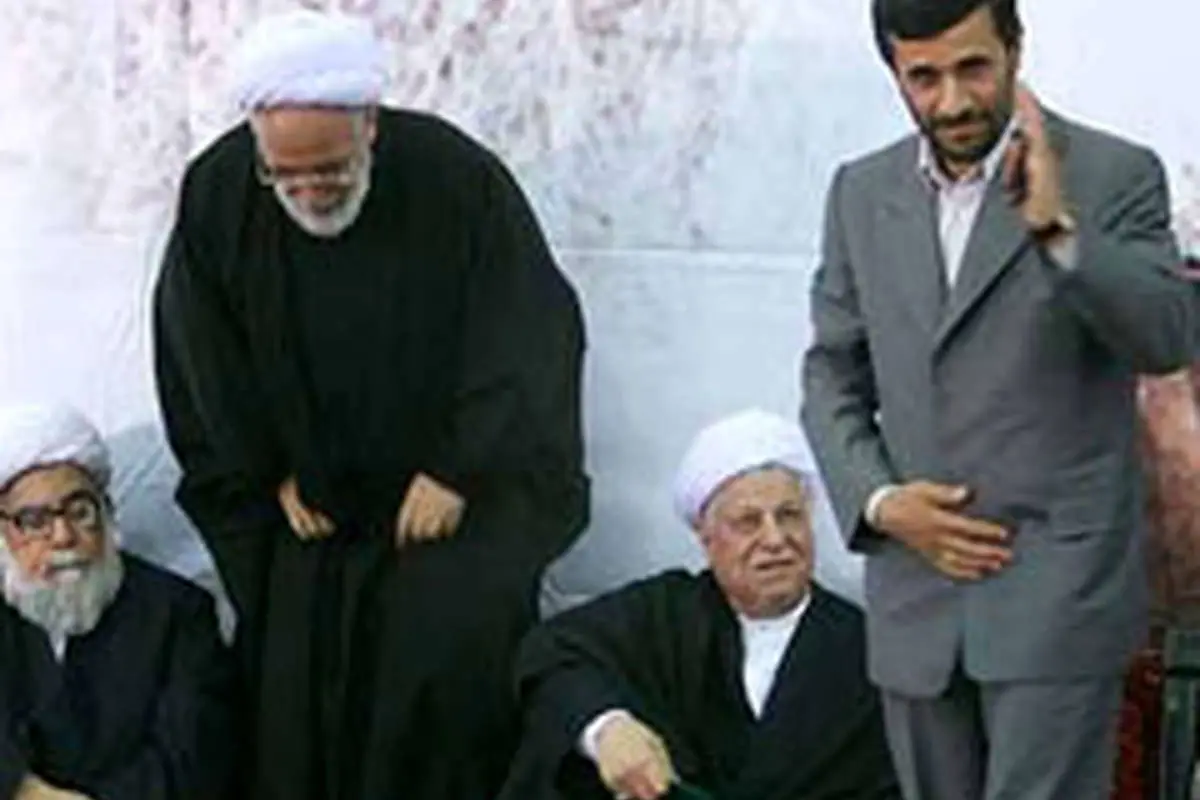 فن بدل کروبی به احمدی نژاد