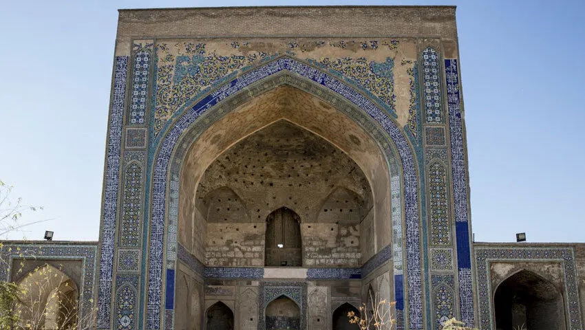 (تصاویر) بنای تاریخی مصلی صفوی مشهد