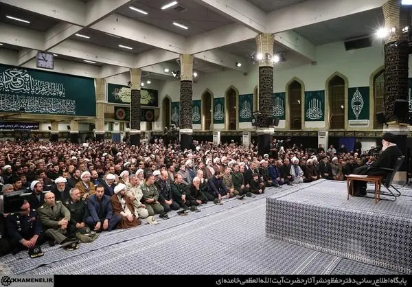 دیدار مردم آذربایجان شرقی با رهبر انقلاب