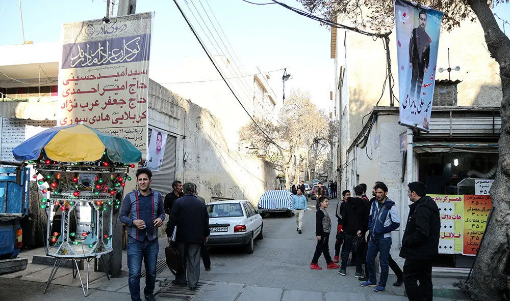 (تصاویر) منزل شهید آشوب خیابان پاسداران