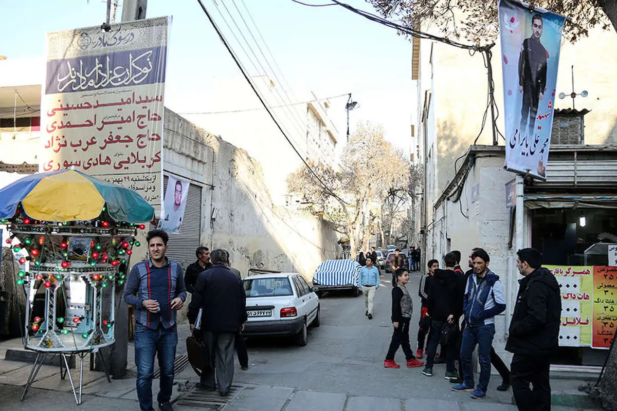 (تصاویر) منزل شهید آشوب خیابان پاسداران