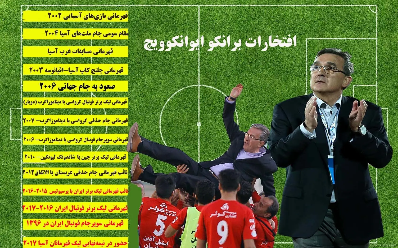 برانکو ایوانکوویچ 64 ساله شد