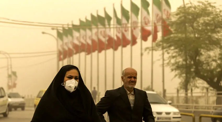 (تصاویر) نفس کشیدن در خوزستان ممنوع!