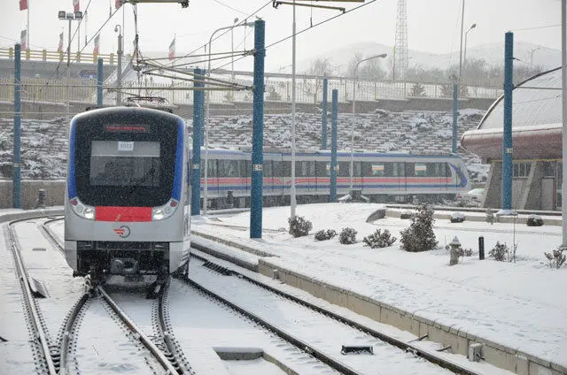 آمادگی مترو در صورت بارش‌ مجدد در تهران