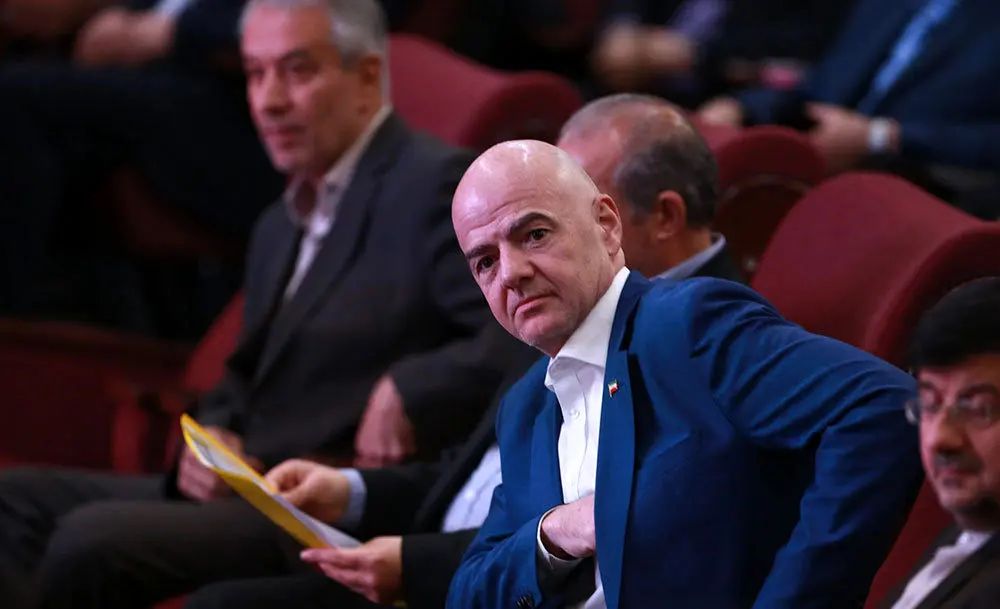 (تصاویر) دیدار بزرگان فوتبال با رئیس فیفا در تهران