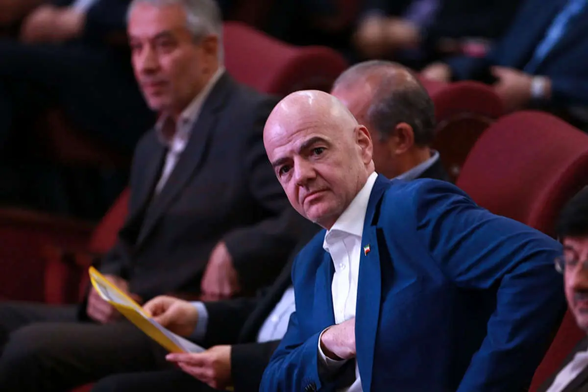 (تصاویر) دیدار بزرگان فوتبال با رئیس فیفا در تهران