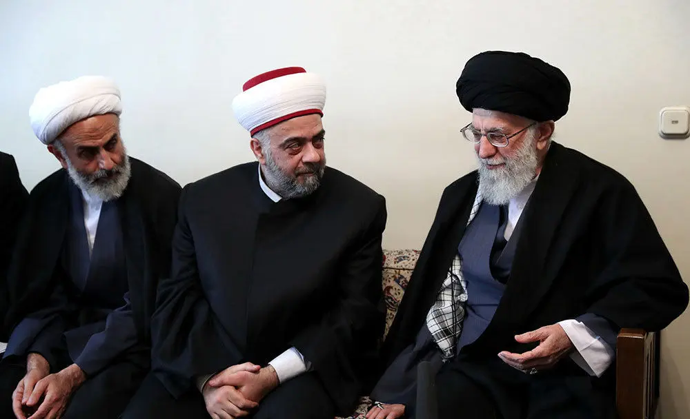(تصاویر) دیدار وزیر اوقاف سوریه با رهبر انقلاب