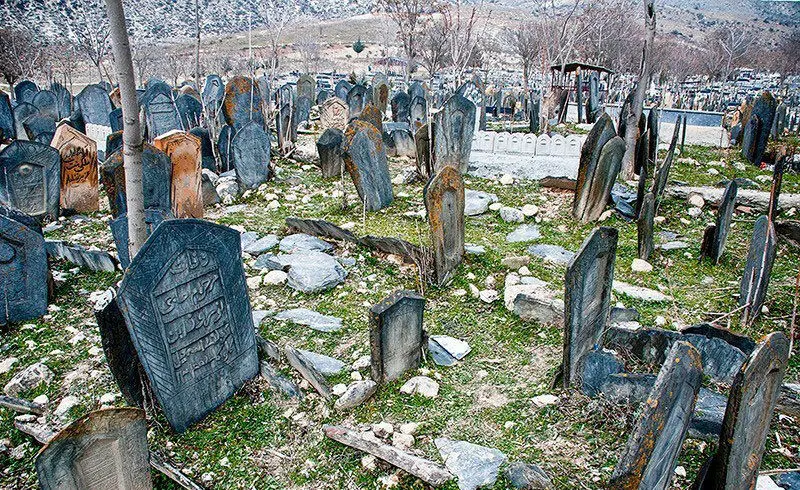 (تصاویر) قبرستان دوره تیموریان در مازندران