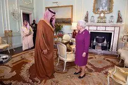 بن‌سلمان با ملکه انگلیس دیدار کرد