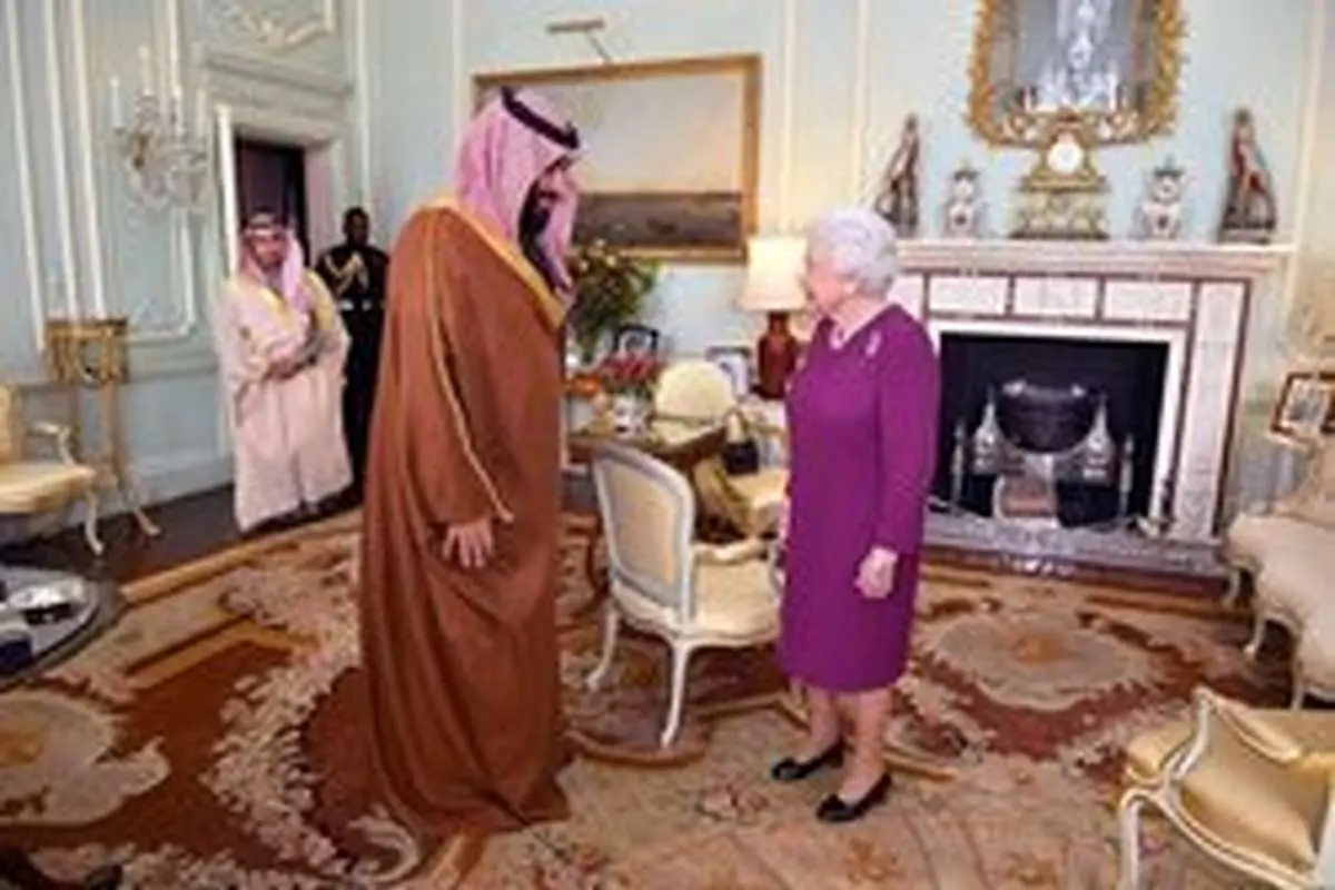 بنسلمان با ملکه انگلیس دیدار کرد